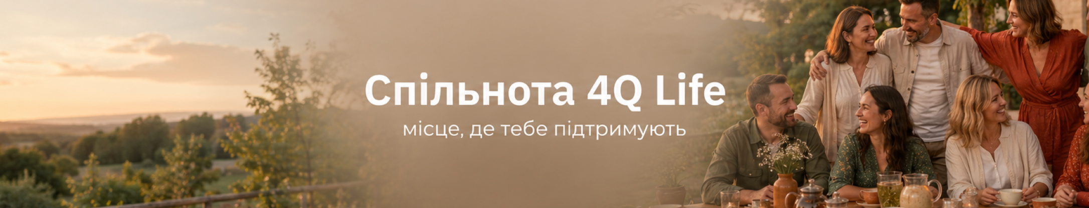 Спільнота 4Q Life — місце, де вас підтримують
