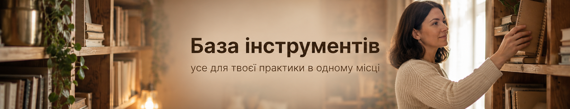 База інструментів — усе для вашої практики